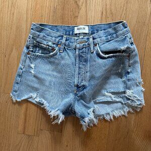 Parker Vintage Cut Off Short - Light wash